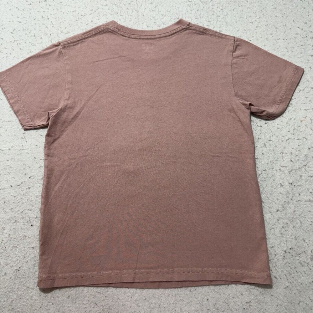 Uniqlo Disney Youth 7-8 Crewneck Short Sleeve Graphic T Shirt Pink Mickey Tee - Picture 11 of 13